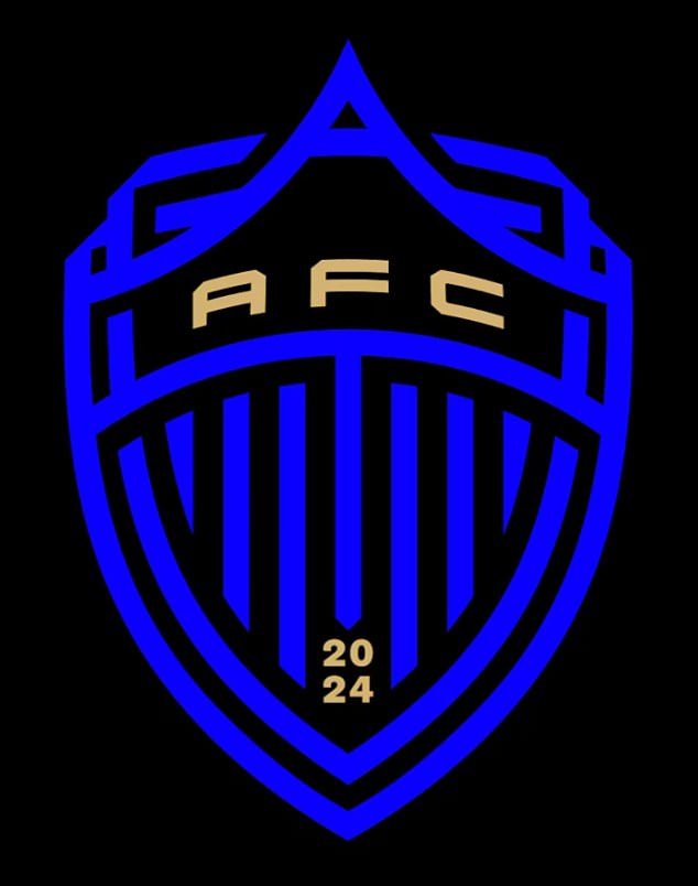 The new club's crest features the letter 'A', which is a nod to the city and the skyline.