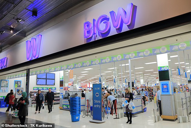 A spokesperson for Big W told Daily Mail Australia that no tattoo kits were actually sold