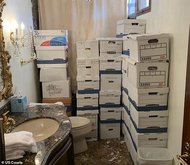 After an initial search yielded hundreds of classified documents, the FBI raided Mar-a-Lago in 2022 and found more than 100 others neatly stored in boxes throughout the property