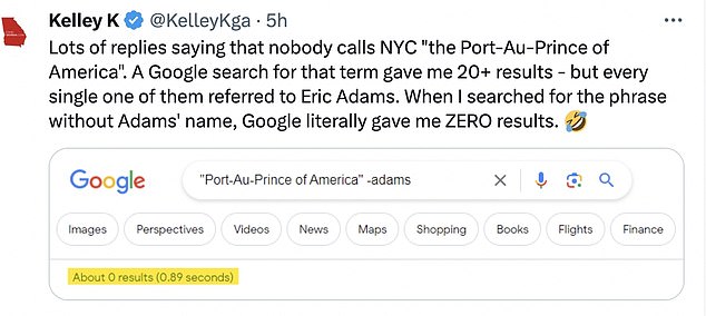 Adams was quickly mocked by users and was even fact-checked by X, stating how the city had never been referred to by such a term