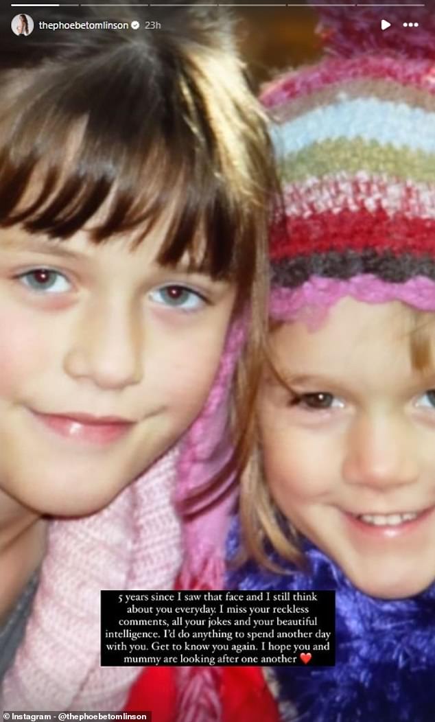 1710416538 200 Lottie Tomlinson share a sweet tribute to her little sister