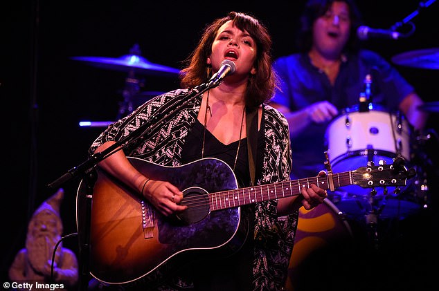 Since bursting onto the scene in 2002, Norah has won numerous awards and sold more than 50 million albums (pictured in 2014)