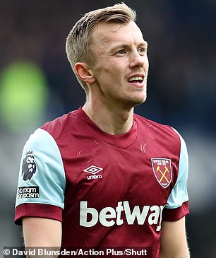 Ward-Prowse could have scored for West Ham but failed to convert a chance after missing a goal.