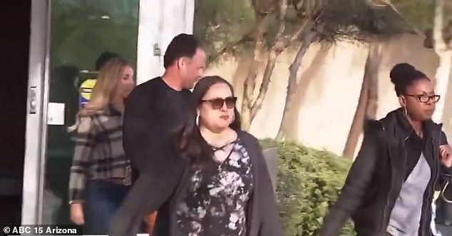 On March 7, Talan Renner's parents Becky and Travis Renner were escorted through a back exit from Durango Juvenile Court in Phoenix as they attended their son's first court appearance
