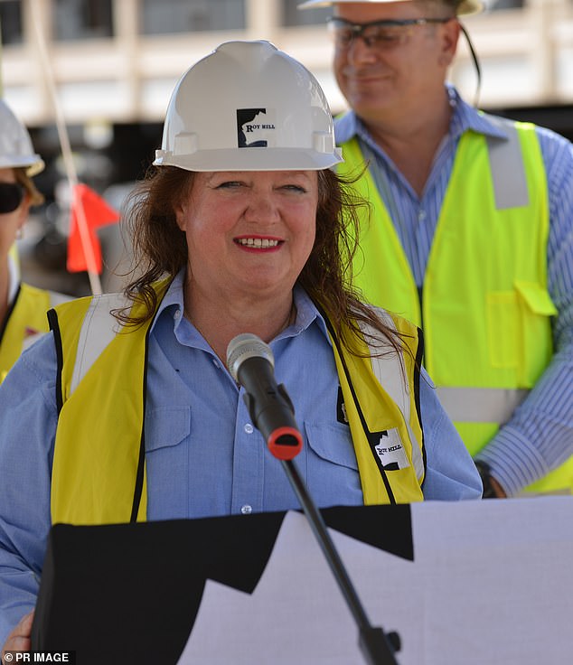 Gina Rinehart (pictured) has recently pushed into lithium shares to ensure a surge in demand for the mineral used in batteries