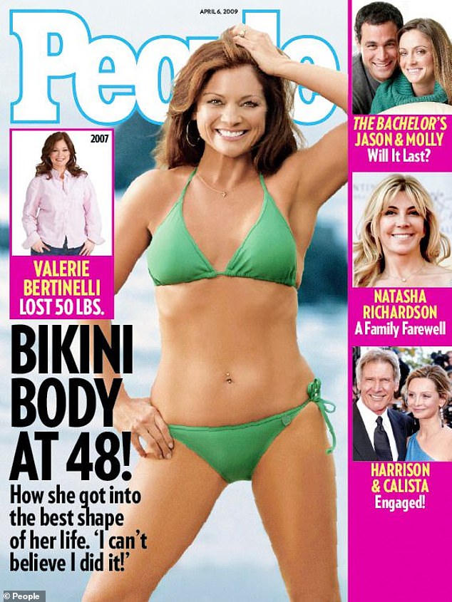 She lost 50 kg in 2009 and posed in a bikini for the cover of People