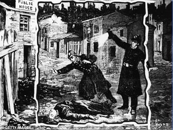 The police discover the body of one of Jack the Ripper's victims, probably Catherine Eddowes