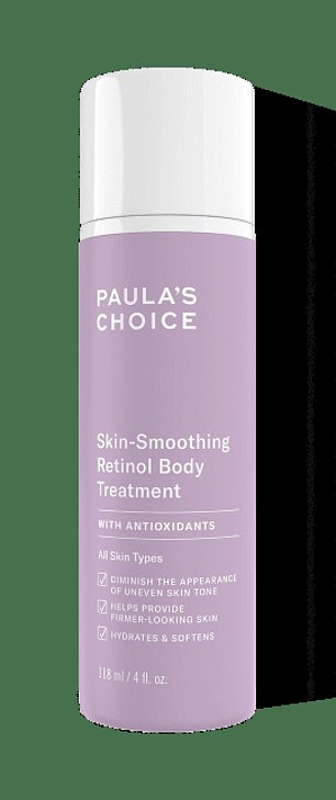 Paula's Choice Skin Smoothing Retinol Body Treatment, £33 (118ml, paulaschoice.co.uk)