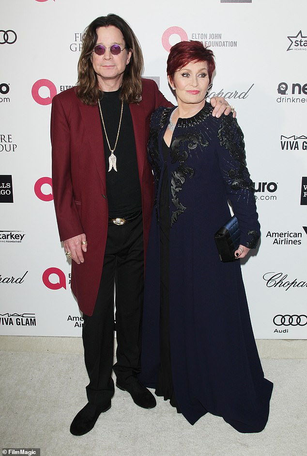 Sharon has previously shared that she could only stay on the ITV series for a short period due to her husband Ozzy's battle with Parkinson's - she is his primary carer (seen in 2015)