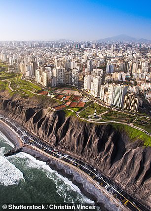 The bus trip from Lima (above) to Rio de Janeiro takes five days from start to finish.