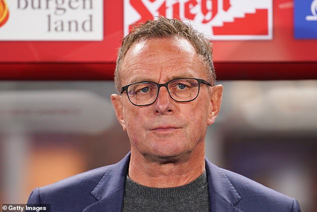 Austria coach Ralf Rangnick has excluded three Rapid Vienna players involved in homophobic chants from his latest squad for the friendlies against Slovakia and Turkey this month.