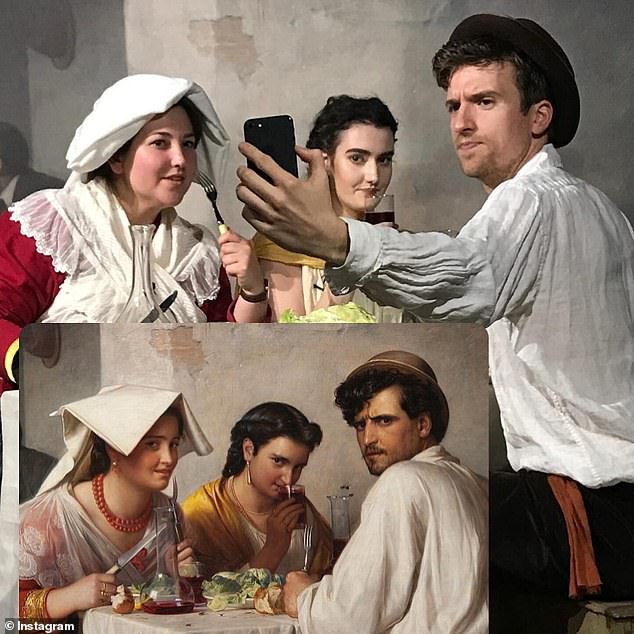 The Radio 1 Paint-along, where Greg recreated an 1866 painting live on air and became his 19th century doppelganger, also got a mention