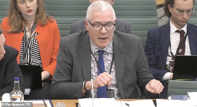 A fashion atrocity was discovered this week when George Shirley (pictured), new director of asylum operations at the Home Office, appeared at a parliamentary hearing
