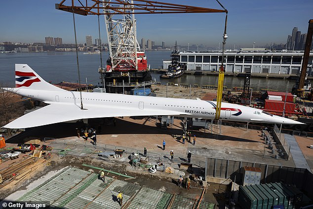 Part of Pier 86 has also been given a makeover to match Concorde's shiny new look