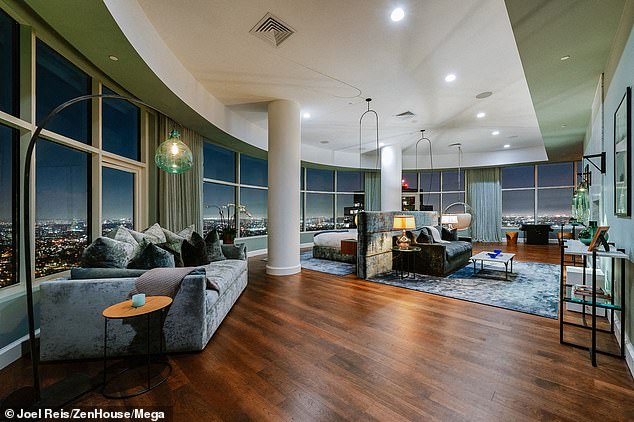 According to the Robb Report, the penthouse comes with a monthly HOA fee of $8,814