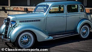 A 1935 Plymouth Sedan that Mello owned (file photo)
