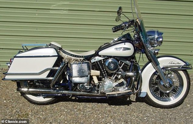 The 1968 Harley-Davidson FLH Electra Glide has a top speed of just under 100 mph