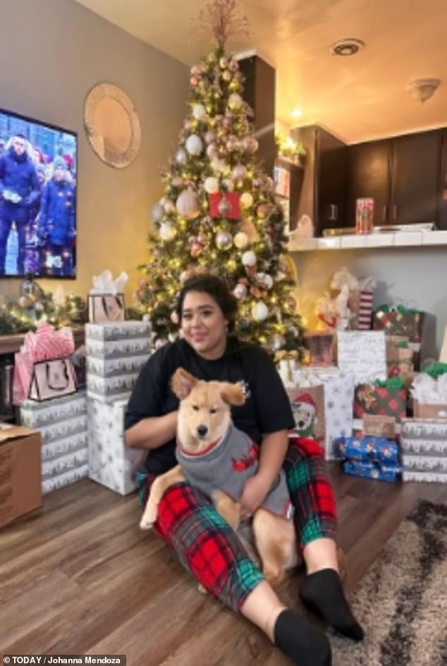 Johanna Mendoza was able to go home on Christmas Eve, and at 25 she is now cancer-free