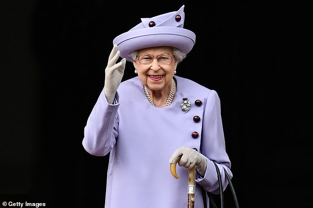 Queen Elizabeth II (pictured) died in September 2022 at the age of 96.