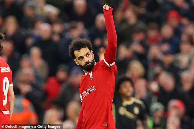 Mohamed Salah continued to recover from his injury and played 90 minutes, scoring a goal and providing three assists.
