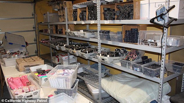 Investigators found more than 10,000 stolen items inside the Macks' garage