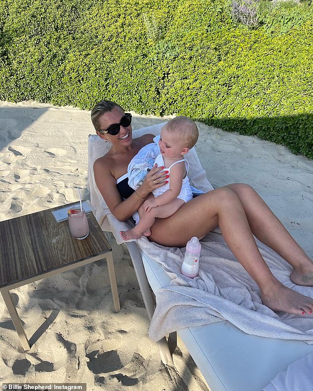 The former TOWIE star took to Instagram on Thursday to detail the terrifying encounter, while also reassuring fans that Margot, 15 months, is 'slowly getting better'
