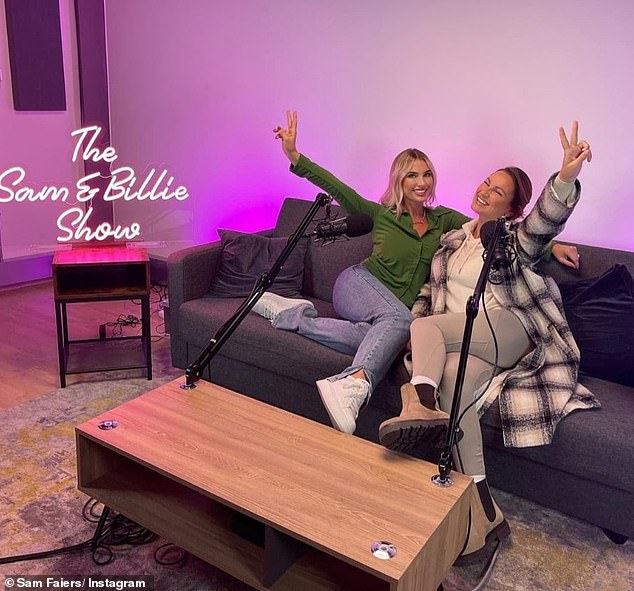 Sam and Billie have had plenty to celebrate recently after signing a multi-million pound deal for their podcast with Amazon late last year