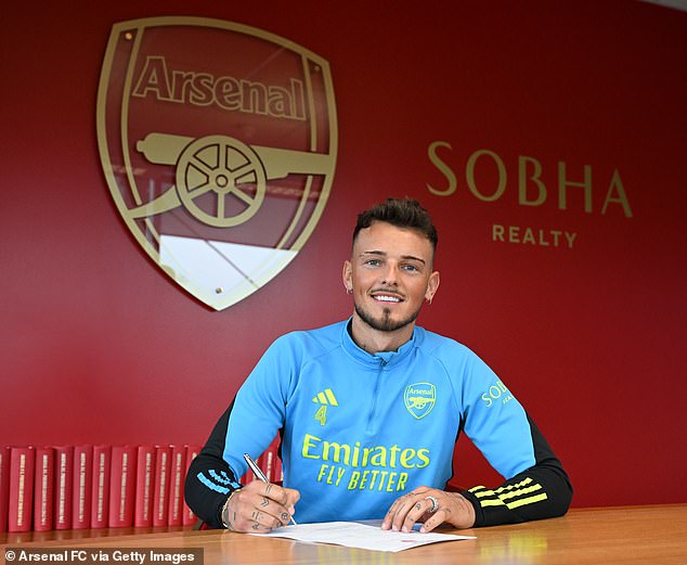 White has signed a new contract with Arsenal until 2028 with the option of a further year.