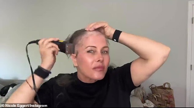 1710476717 199 Baywatch bombshell Nicole Eggert 52 shaves her head amid battle
