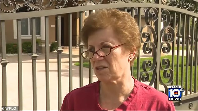 'I was really shocked by this,' neighbor Irene Again told ABC affiliate WPLG, adding: 'It's really sad because the kids are involved'