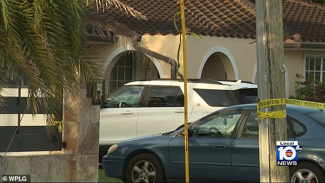 The owners of the residence - who had rented out the house told the couple - told CBS News that they were also woken early in the morning by the sound of children screaming in the driveway.