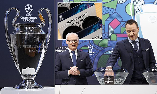 1710496339 581 Champions League draw LIVE Arsenal and Manchester City set to