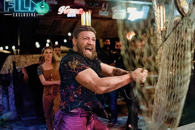 The UFC star said the filming process made him appreciate that his co-stars.  Pictured: Conor as Knox in Road House.