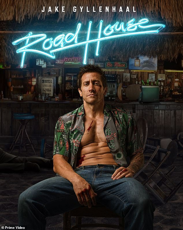 Jake Gyllenhaal Bared His Sculpted Torso In Sizzling New Poster For The Upcoming Remake Of 1980s Classic Road House