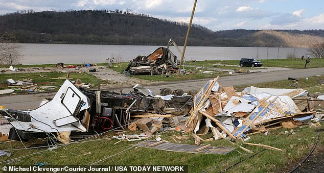 Extensive damage was reported in Kentucky, although no deaths have yet been confirmed