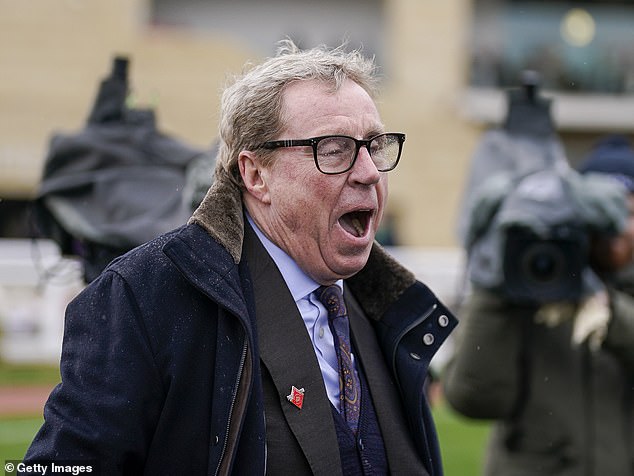On day three, Redknapp was delighted when his horse Shakem Up'Arry won, but was unable to repeat the feat with The Jukebox Man on the final day.