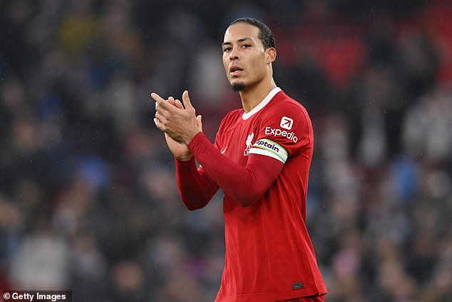 Van Dijk, 32, hired a physiotherapist and a chef to stay in good shape