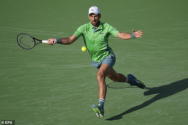 Van Dijk has also studied tennis legend Novak Djokovic as he looks to stay at the top.