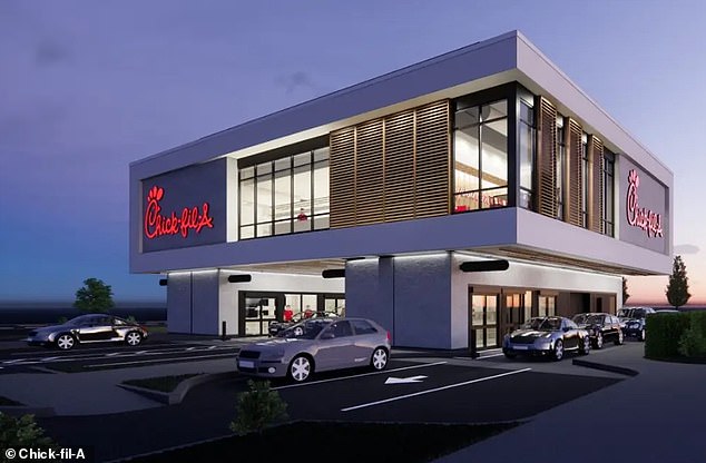 Designed to accommodate the fast-food giant's growing digital business, the new drive-thru design will debut this year at a restaurant in the company's home base of Atlanta, Georgia