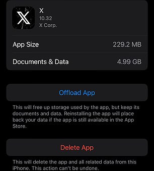 Downloading an app will keep your documents and data associated with it, but will temporarily remove the app from your phone.