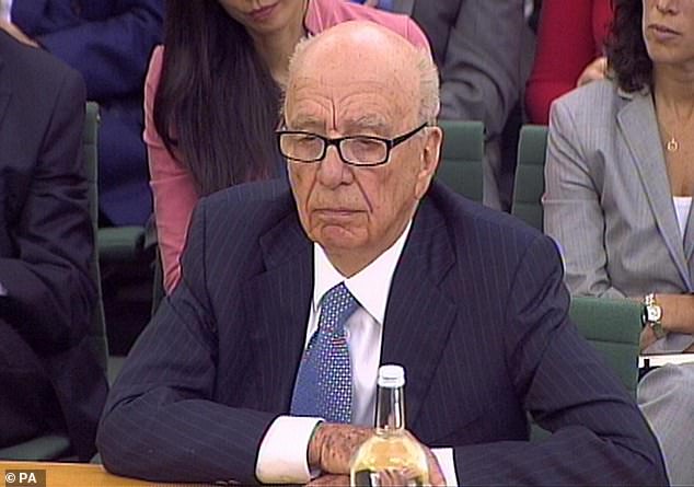 Murdoch was called 'the most iconic living legend in media'