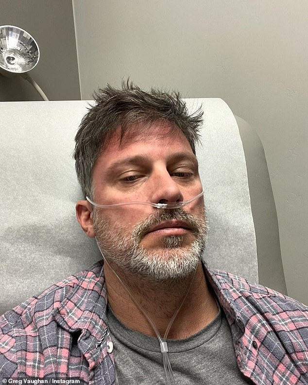 The 50-year-old actor shared with fans online that he was hospitalized after falling ill during a trip to Colorado with his sons