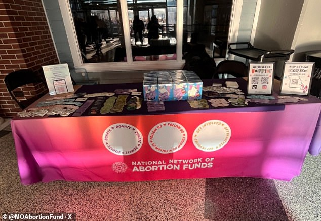 The Grammy Award winner, 21, teamed up with the Missouri Abortion Fund to distribute emergency contraception and condoms at her show