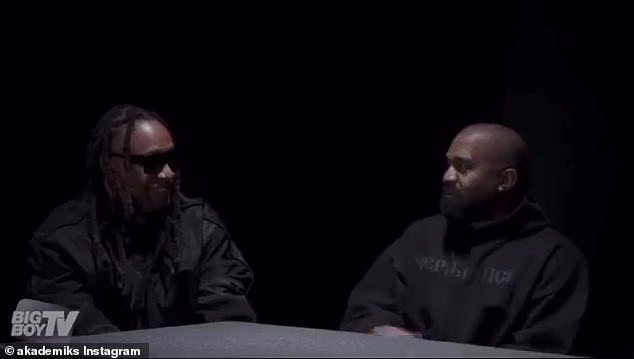 Also speaking with Big Boy on Friday, Kanye and Ty discussed their performance style, dubbed 'listening experiences'