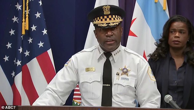 Chicago Police Superintendent Larry Snelling said Brand was released on parole the day before carrying out the attack.