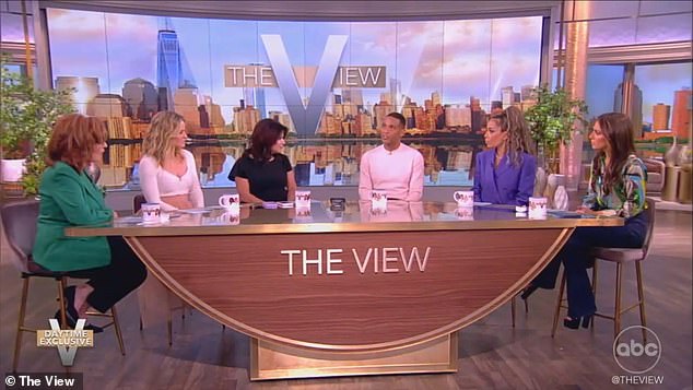 Lemon appeared on The View on Friday to plug the upcoming show, which is still going on through other platforms, taking comfort in the cancellation