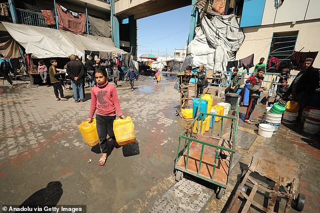 It is not only food that Gaza lacks, it is other necessities such as water and medicine