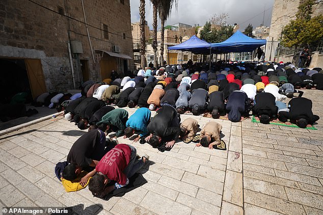 Ramadan has begun, and Palestinians are praying wherever they can amid the destruction
