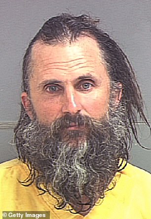 Back in 2002, Mitchell (pictured), a self-proclaimed prophet, kidnapped Smart with Barzee's help and took her into the woods, where he performed a fake wedding ceremony before raping her for the first time