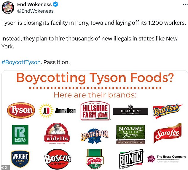 1710577698 135 Tyson Foods BOYCOTTED as it sacks 1300 staff at Iowa